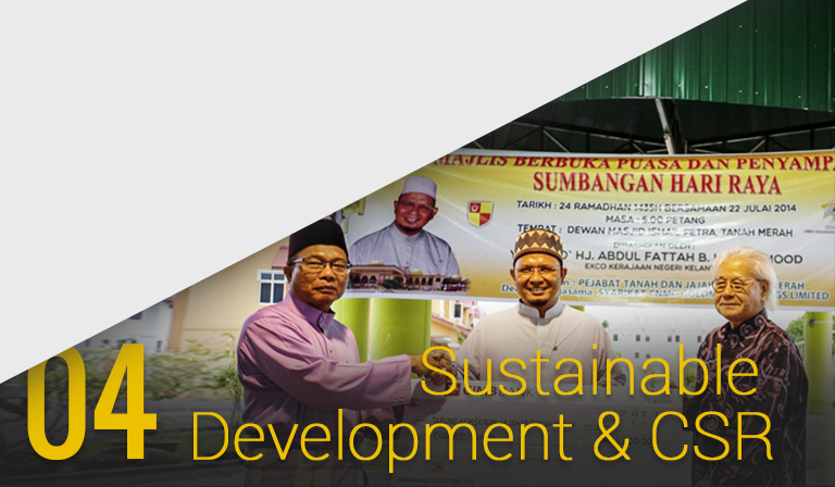 Banner - Sustainable Development & CSR